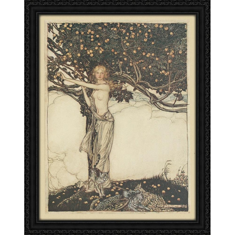 Freia, la belle (1910), H 32 po x l 25 po