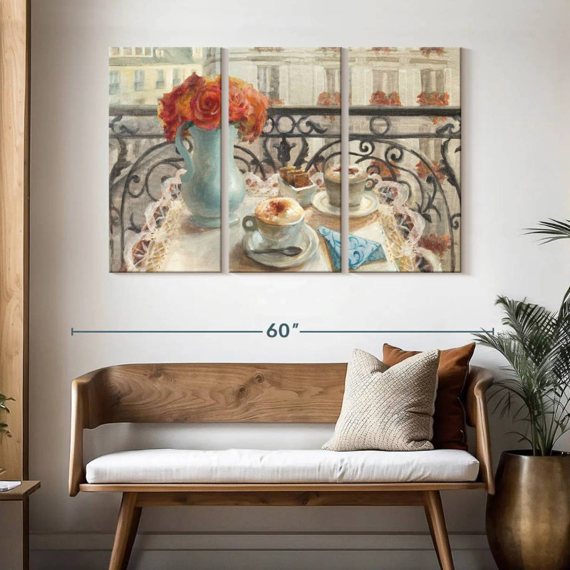 Yarlin Le Petit Dejeuner, 32" H x 50" W