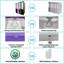 Box File With Lockspring Ring Pull & Catch Glossy Finish 75Mm Spine Ideal Document Organiser For Office Foolscap Box Files Pack Of 10-1861817785