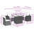 Vidaxl Garden Sofa Set Beige