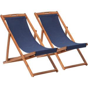 Rebecca Reclining Beach Chair with Cushion