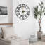Horloge murale 23,6 po sans pile