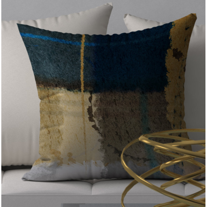 Housse de coussin carrée/insert, 18" x 18"