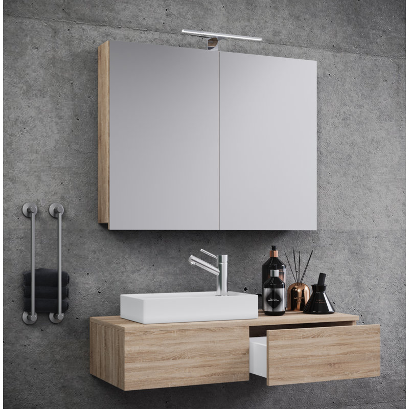 Ravit Bathroom Furniture Suite, Wood