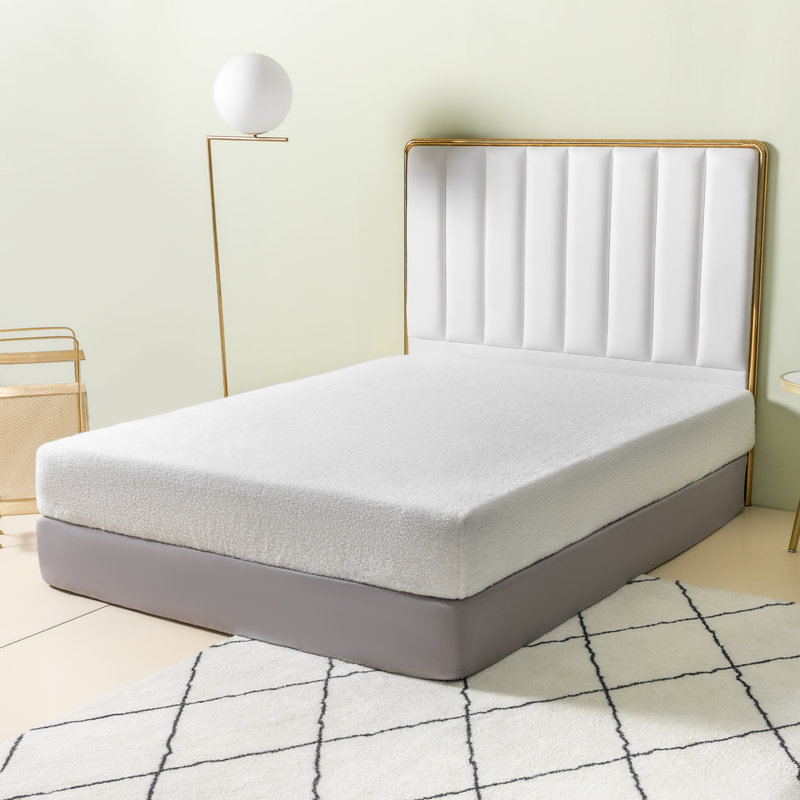 Ailsun Plain Weave / Muslin Fitted Sheet, White, Super King (6')