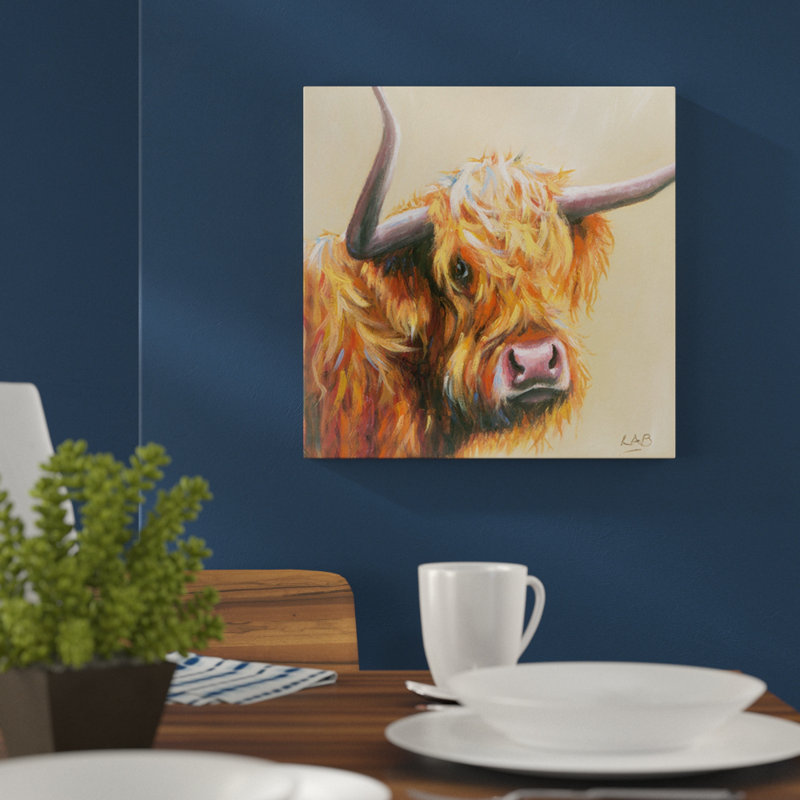 I Need A Haircut by Louise Brown - Painting, 40cm H x 40cm W, No Mount