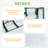 95'' W x 36'' D Mini Greenhouse With Bubble Film Cover