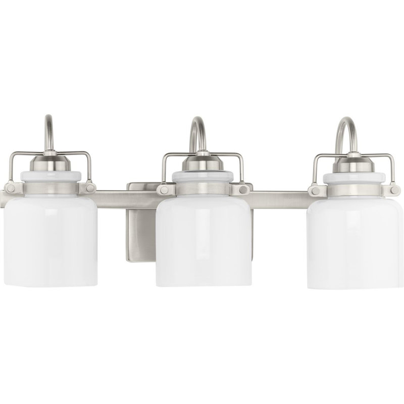 Azyria 3 - Light Dimmable Vanity Light, Brushed Nickel