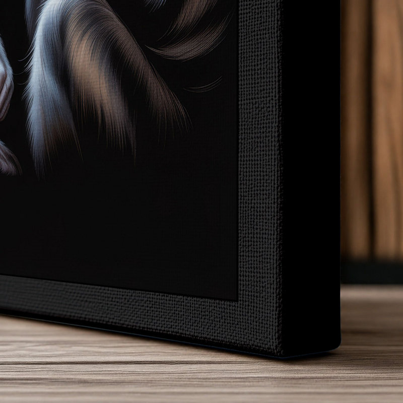 Kindred Primates Modern - Wrapped Canvas, 18x12 - 45.7 x 30.5 cm, Black Border