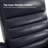 Myhaylo Mid-Century Modern Genuine Leather Power Zero Gravity Recliner with Adjustable Footrest and Headrest(Set of 2)-99276557