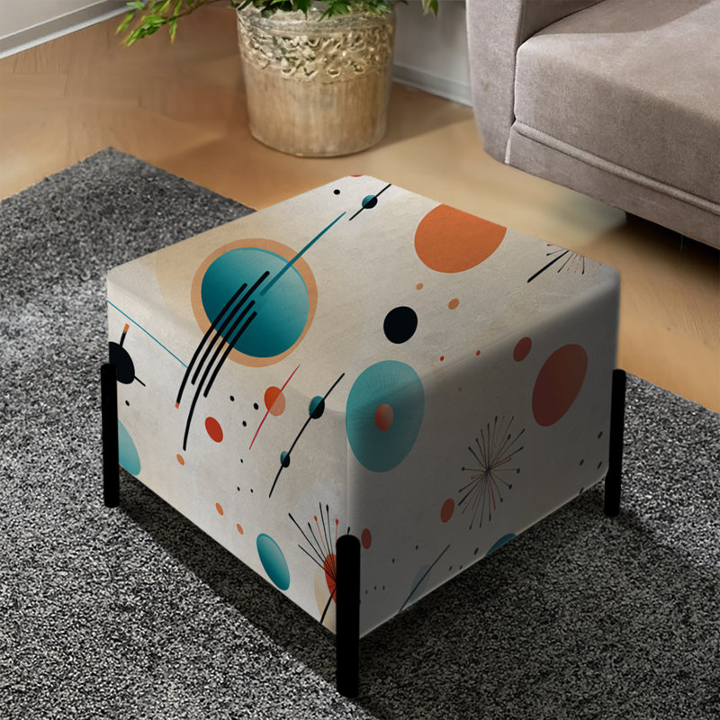 Repose-pieds Atomic Age Modern Fusion - Mid-Century