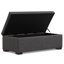 Banc de rangement avec rangement caché Gabbie