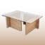 Table basse rectangulaire en verre trempé-1817252513-1817252525