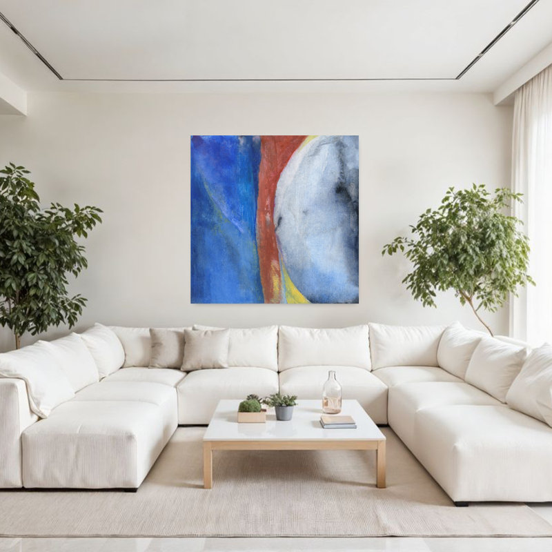 Heaven At Night, art contemporain abstrait, H 48 po x l 48 po