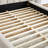 Upholstered Bed Frame with Thick Fabric-1965919360
