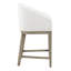 Tabouret de comptoir avec accoudoirs Bethea-107095730