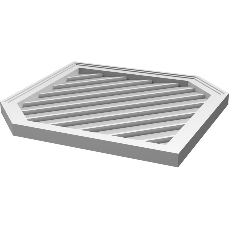 Pente verticale verticale en uréthane Signature, H 1,5 po x l 28 po x L 36 po