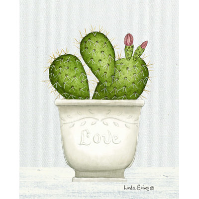 " Prickly Pear Cactus " by Linda Spivey