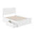 Amear Solid Wood Storage Platform Bed with Under Bed Drawers-1622831408-1622831410