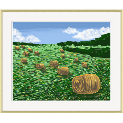 Mid-Day Field Painting by Yuki Osada