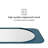 Kittie Kofi Wall Mounted Rectangular Accent Mirror with Rounded Frame-214444711