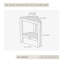 Hieu 14.5'' W Teak Corner Shower Bench