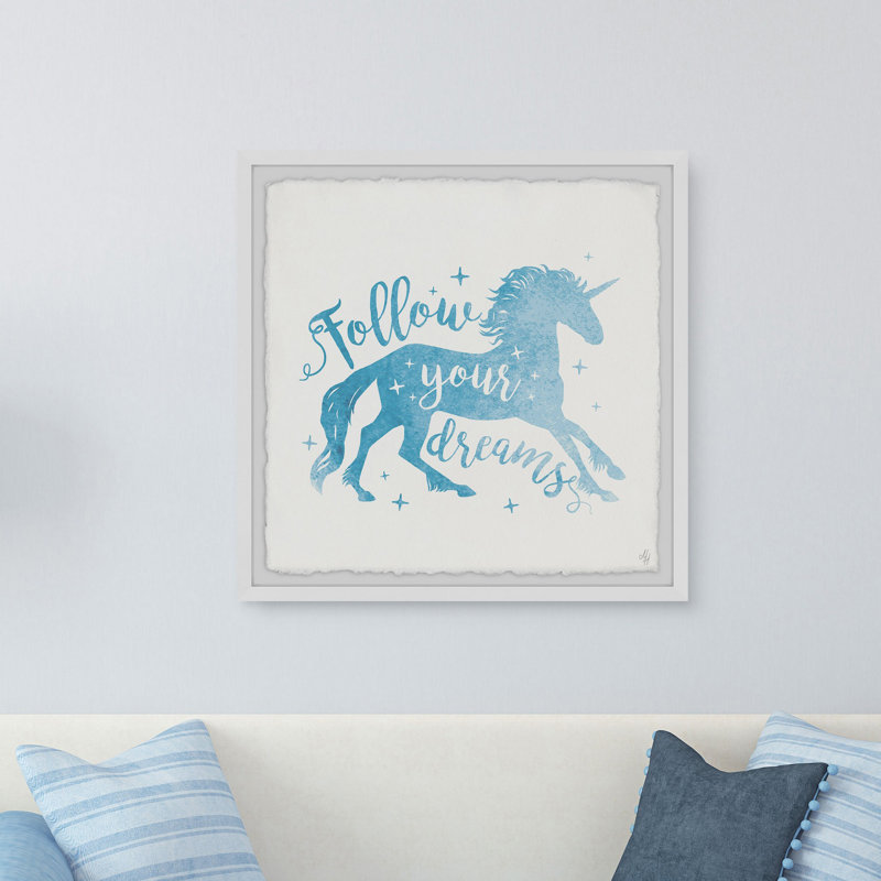 Crossen Follow Your Dreams III, reproduction encadrée, H 32 po x l 32 po x P 1,5 po