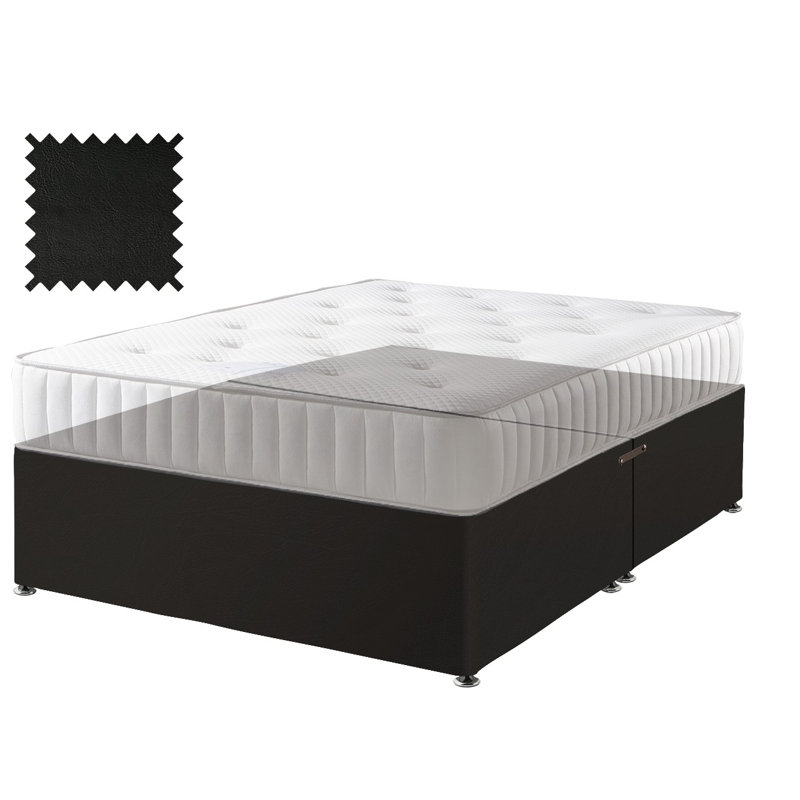 Bed, Black, Super King (6')