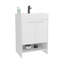 Bathroom Vanity With Sink, 2 Doors, 2 Shelves, White-334889633