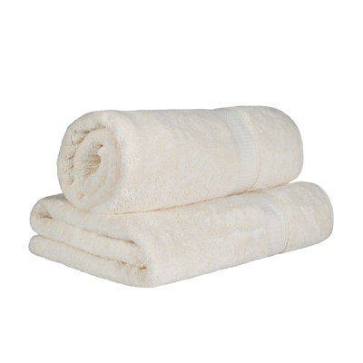 Renata 2 Piece 800 GSM Certified Egyptian Cotton Bath Sheet Set 