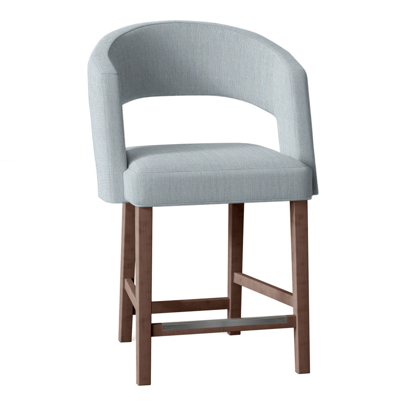 Tabouret de comptoir 26 po Bryant, Noyer, Perigold Play Sky