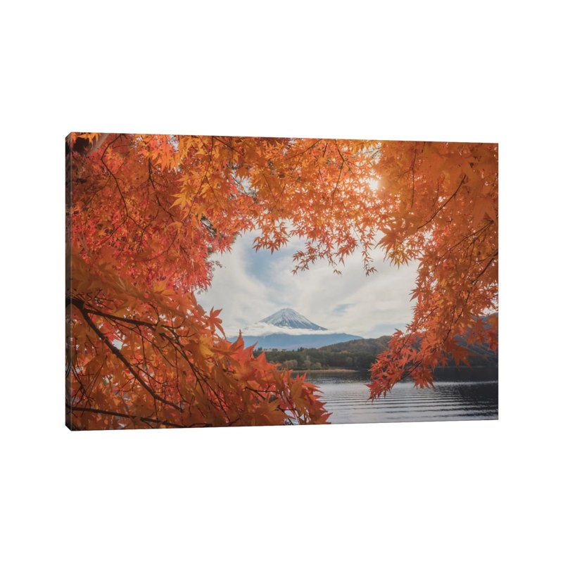 Autumn In Japan XXI by Daniel Kordan - Wrapped Canvas Print, 101.6 cm H x 66.04 cm W x 1.91 cm D