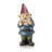 Nyla 12" Tall Outdoor Garden Gnome with Bird Yard Statue Decoration, Multicolor-74339715-128731749