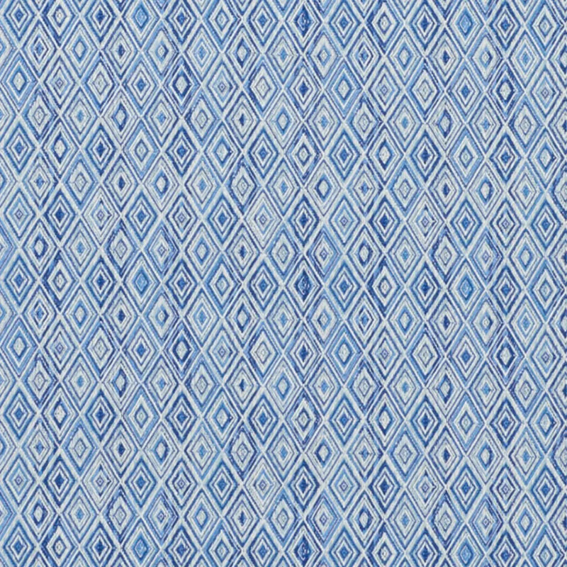 Tissu intérieur / extérieur Diamond Strie, Bleu