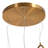 Josse 3 - Light Copper LED Pendant