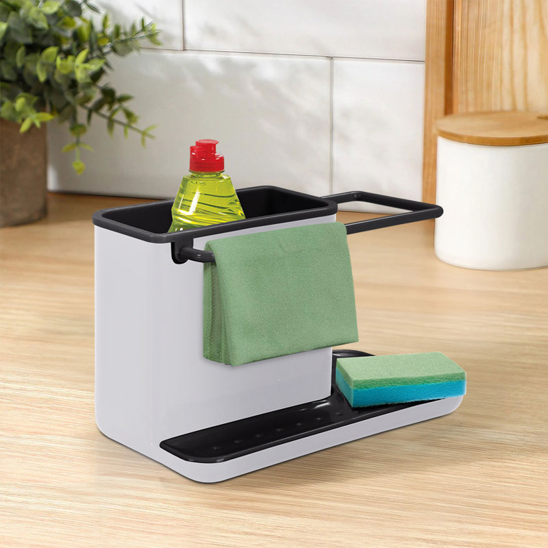 Cajigas Rinse Basket, White