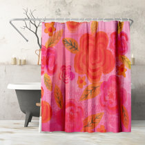  Hookless Ocean Coral Reef Shower Curtain with Peva Liner and  Built in Hooks, 71x74 : Home & Kitchen