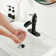 Single-Hole Single-handle Bathroom Faucet with Drain Assembly