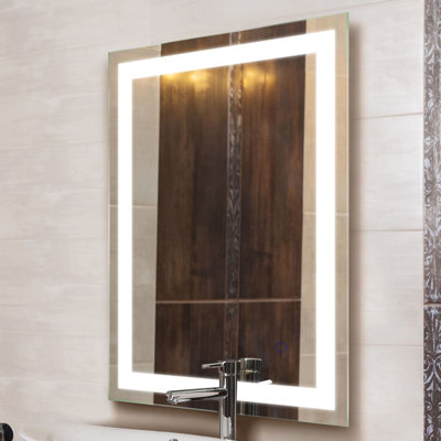 Edison Metal Flat Wall Mirror