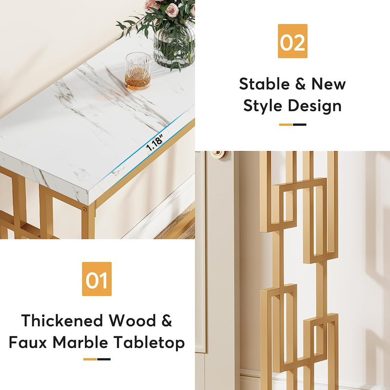 Azmira 42.5'' Console Table