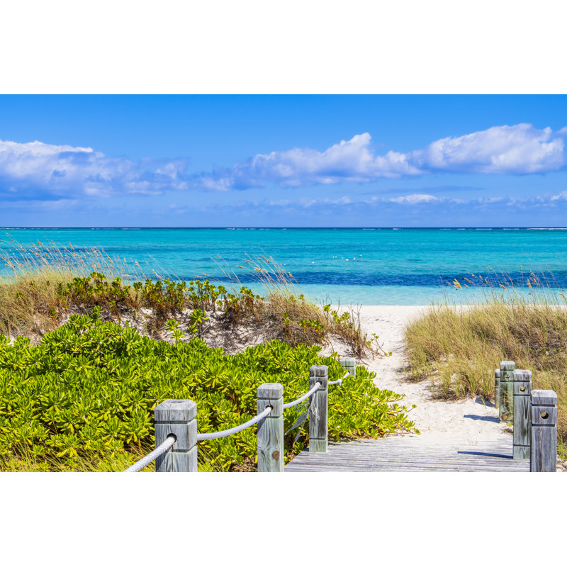 Turks And Caicos, Providenciales by Flavio Vallenari - Wrapped Canvas Print, 20cm H x 30cm W