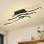 Plastic LED Semi Flush Mount
