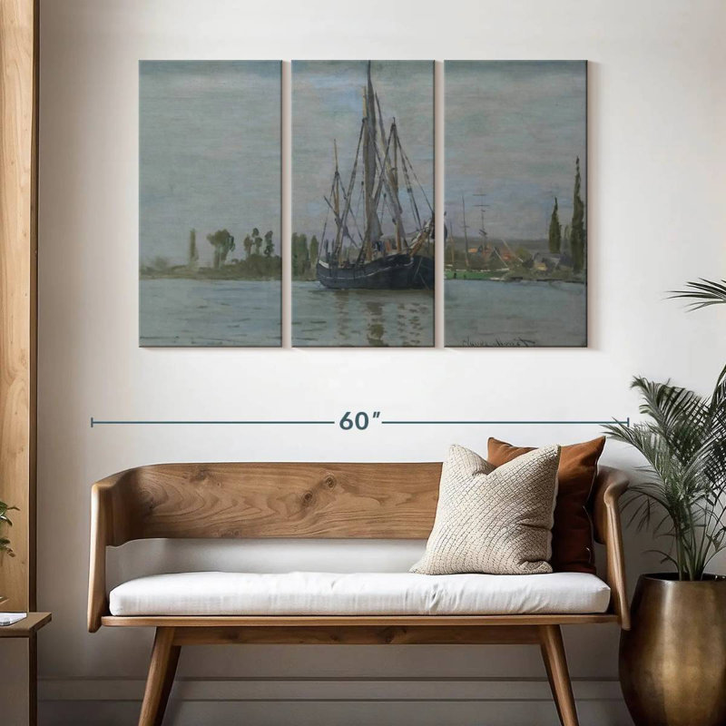 Mehar Anchored Chasse-Maree, 32" H x 50" W