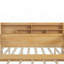 Lit de jour double en bois avec tablettes de rangement, lit multifonctionnel avec lit gigogne simple et bureau d'étude, naturel-825982472-825982464-825982467