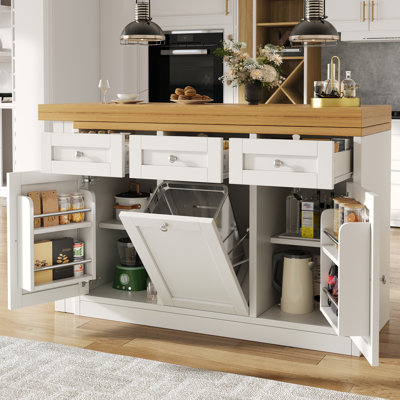 Wood Kitchen Island
