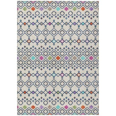 Aleighna Area Rug with Non-Slip Backing