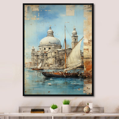 " Venice Distant Memories Journal Collage I "