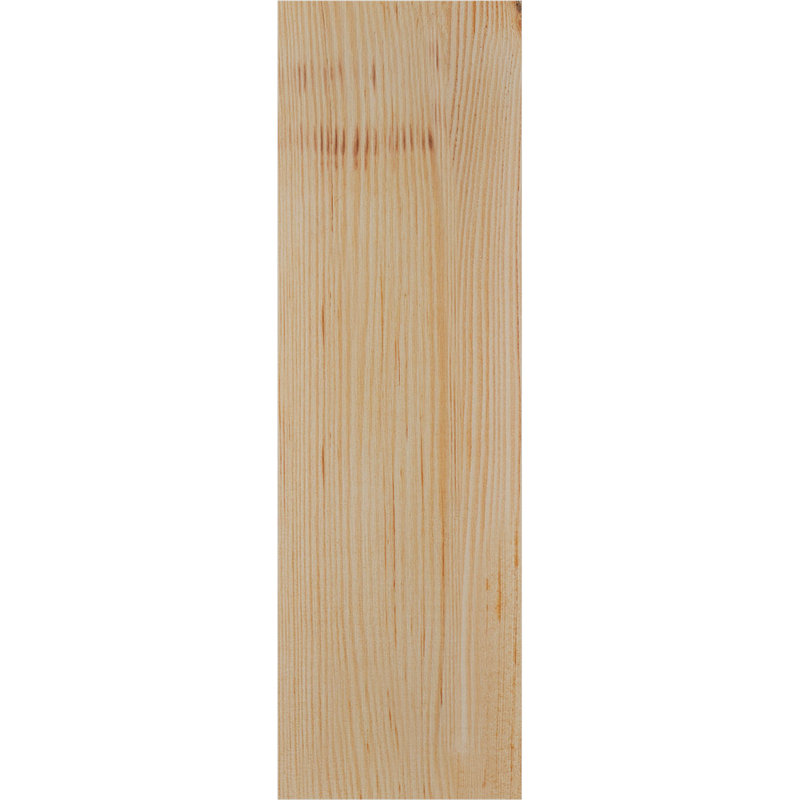 Corbeau alpin avec contre-plaque, H 18 po x l 5,5 po x P 10 po, Sapin de Douglas, Lisse