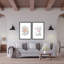 Abstract Chromatic Reverie Diptych-744071101