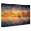 A Boat At Sunset In Abstract - Wrapped Canvas Painting-55300132